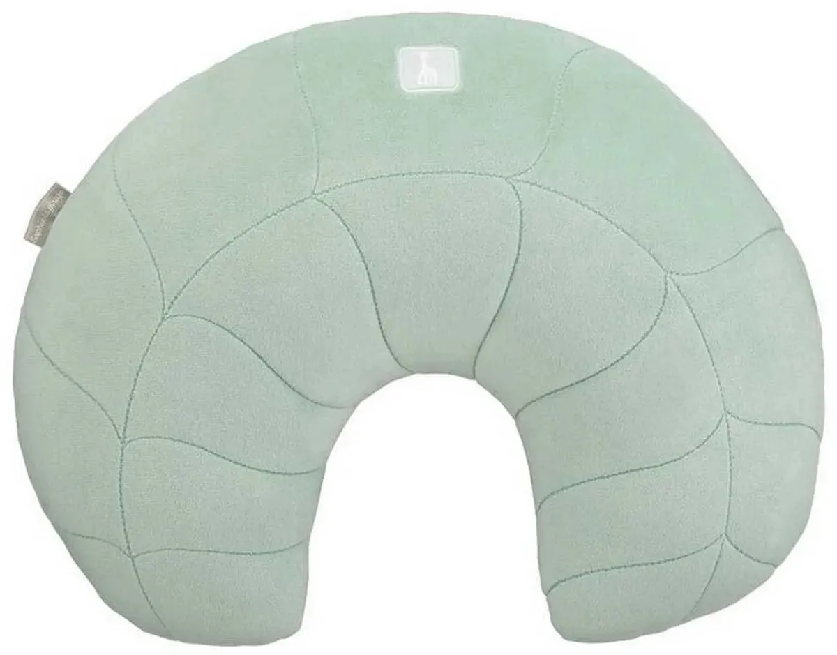 Sophie de Giraf Cosy Play Speelkussen - 7 Speelelementen - 45x13x35cm - Groen/Geel/Wit - afbeelding 6 van 6