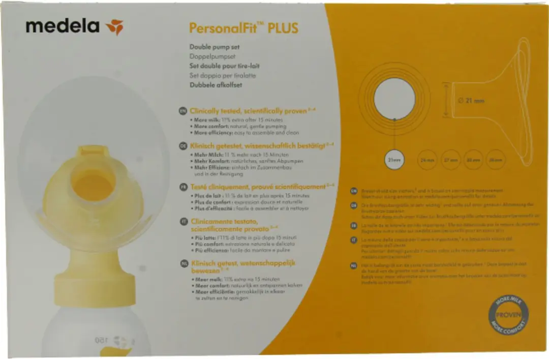 Medela Symphony Afkolfset Dubbel - Maat S