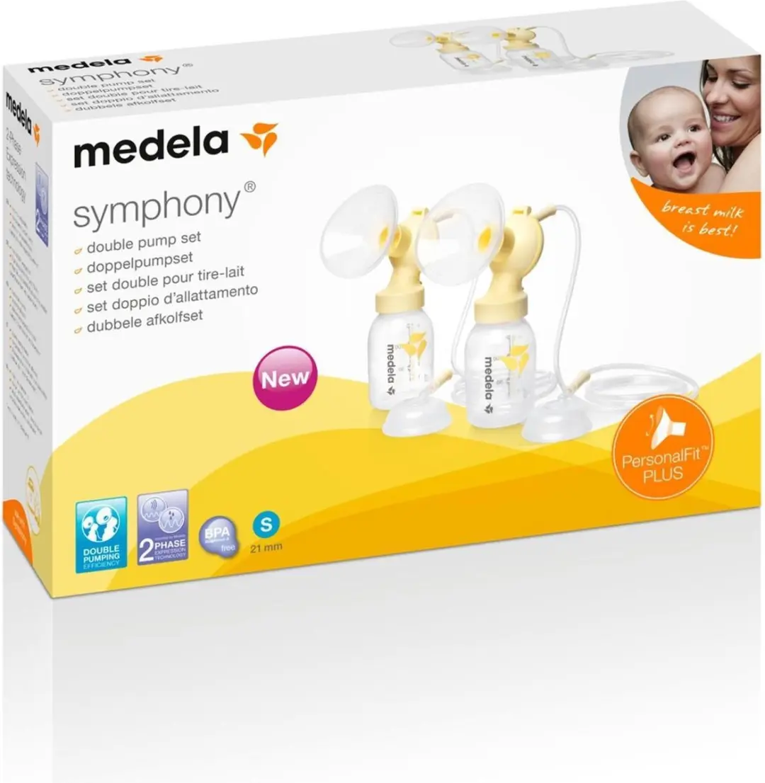 Medela Symphony Afkolfset Dubbel - Maat S - afbeelding 6 van 6