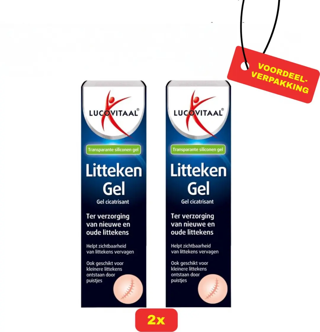 Lucovitaal Litteken Gel 2x20ml