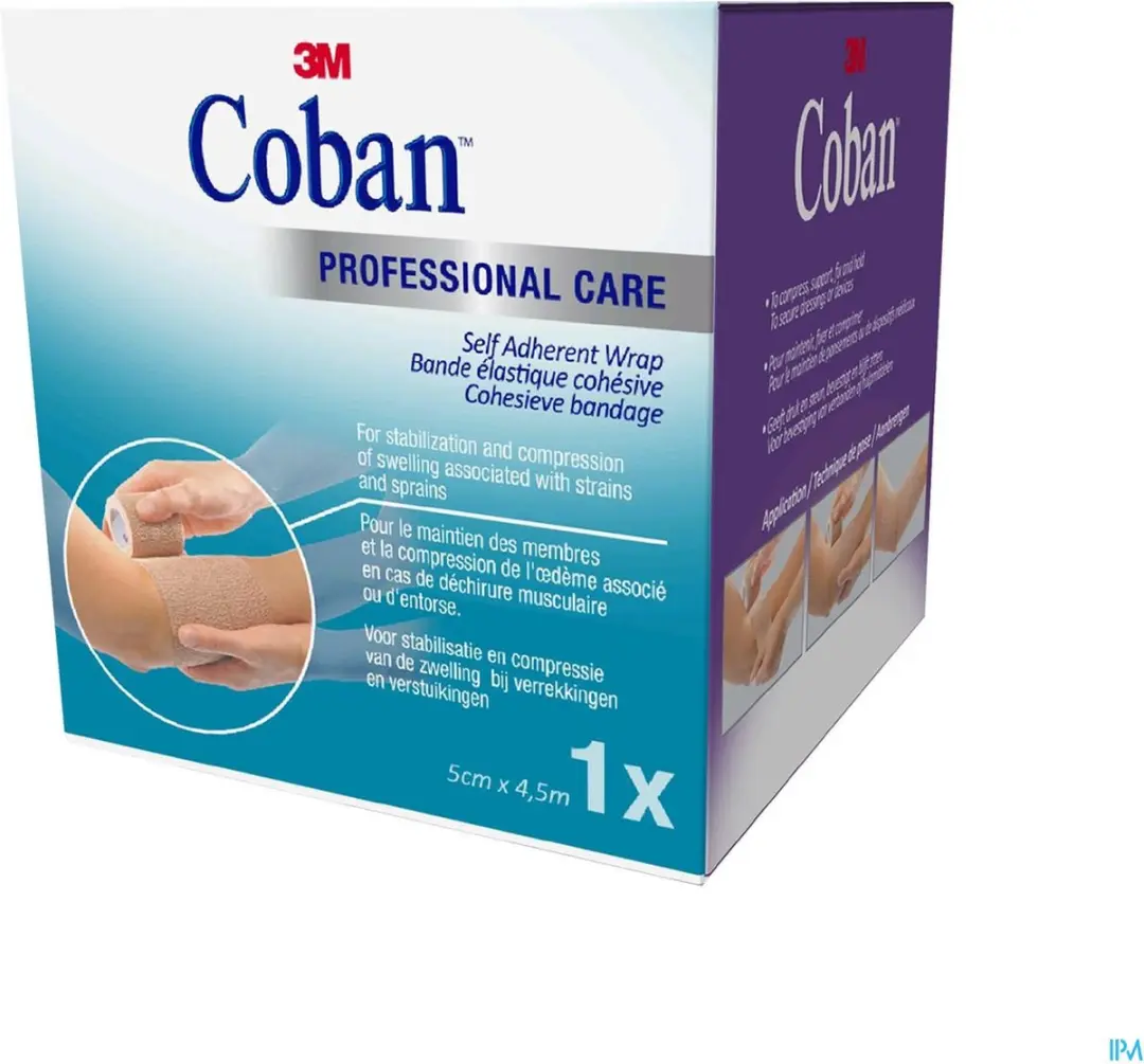 3M Coban Rekverband Tan 5,0cm x 4,57m