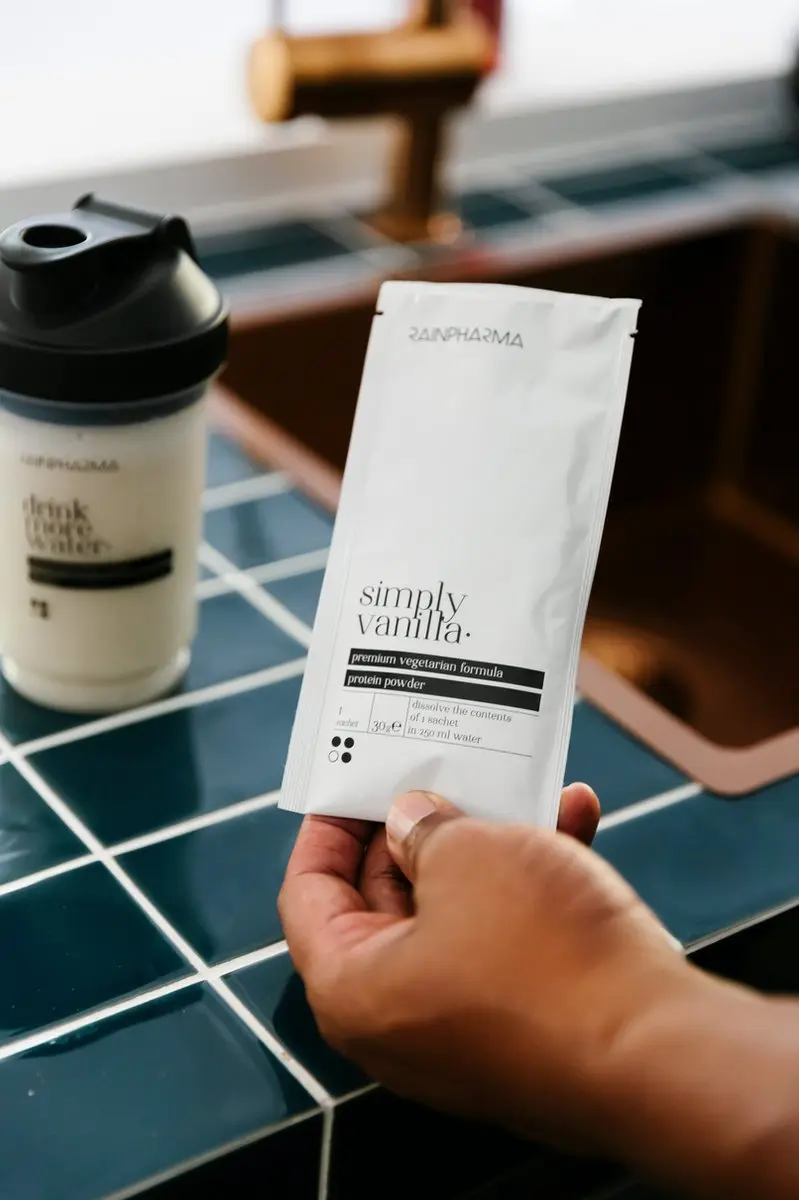 RainPharma Simply Vanilla Eiwitshake 20g - 14 Zakjes