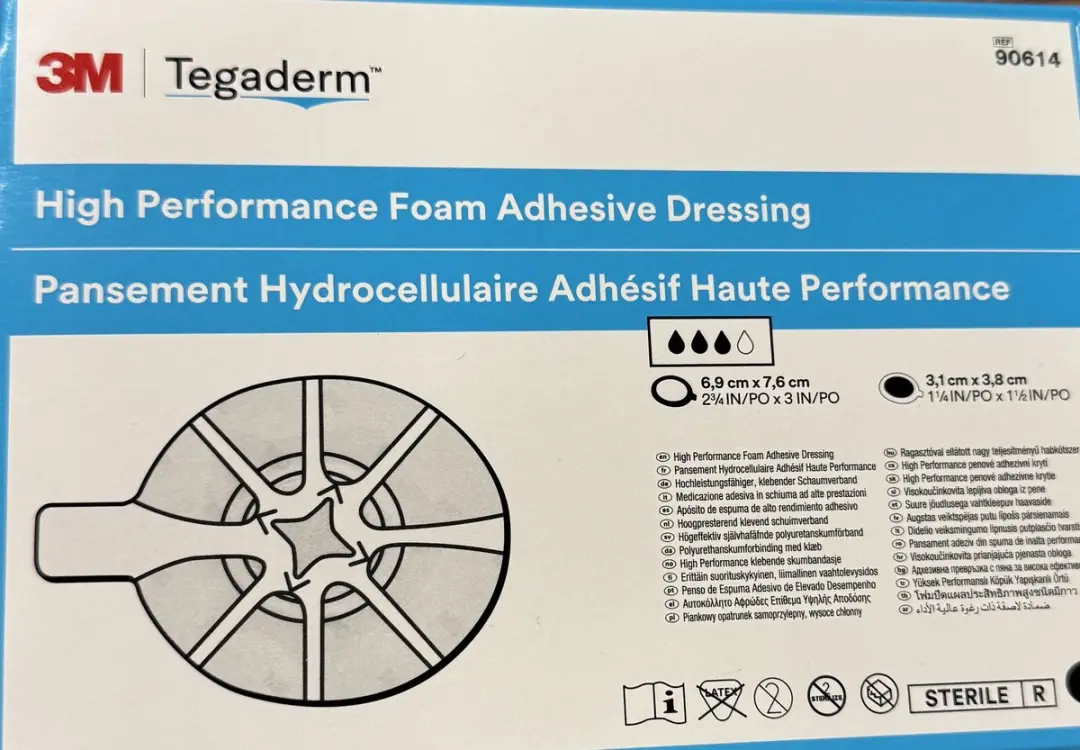 3M Tegaderm Klevend Schuimverband 10x11cm