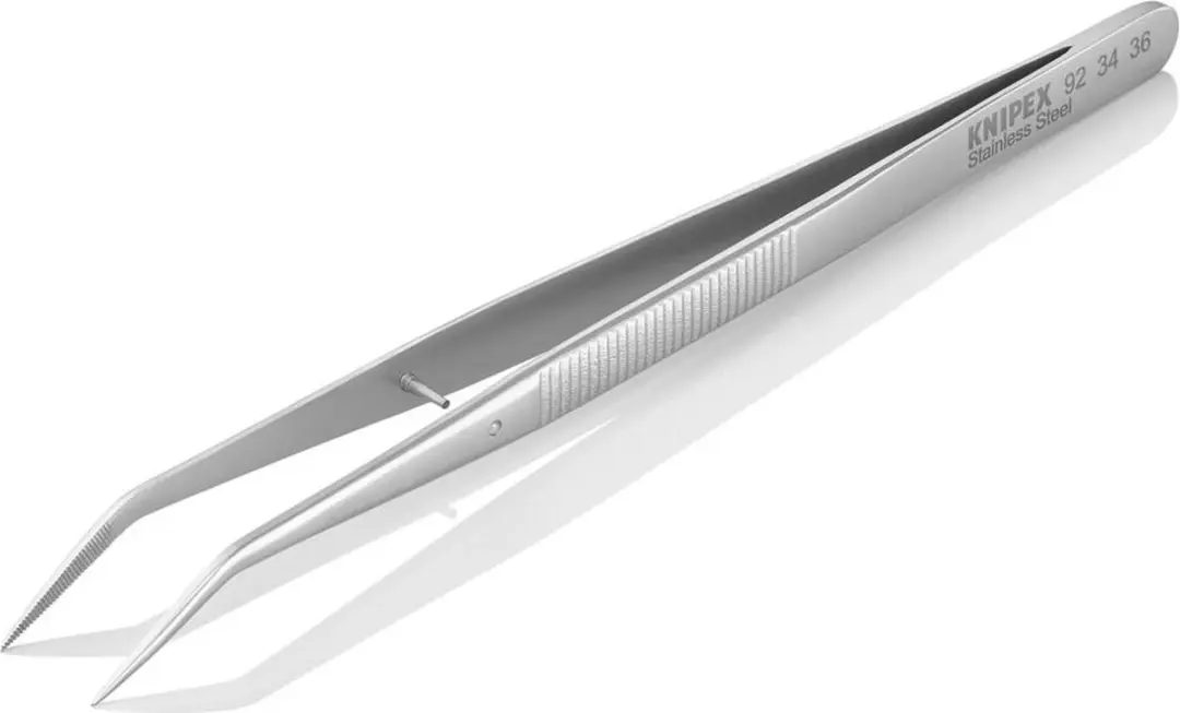Knipex 92 34 36 Pincet - 155mm - Vernikkeld