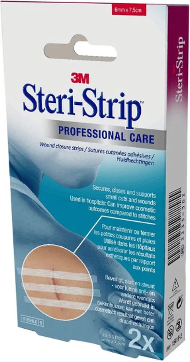 3M Steristrip Pleisters - 6 Stuks