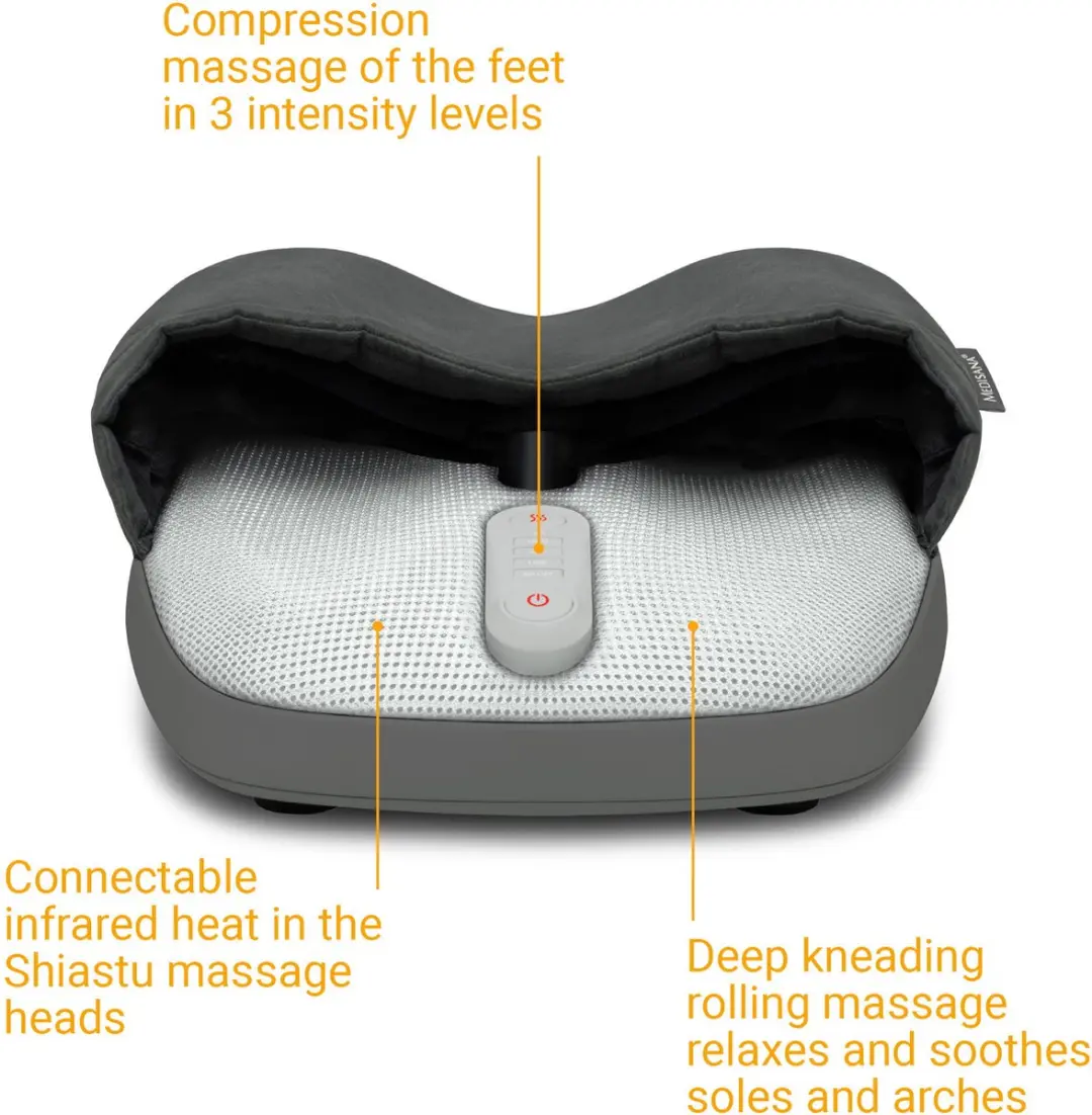 Medisana FM 885 Voetmassageapparaat - 28W - Grijs