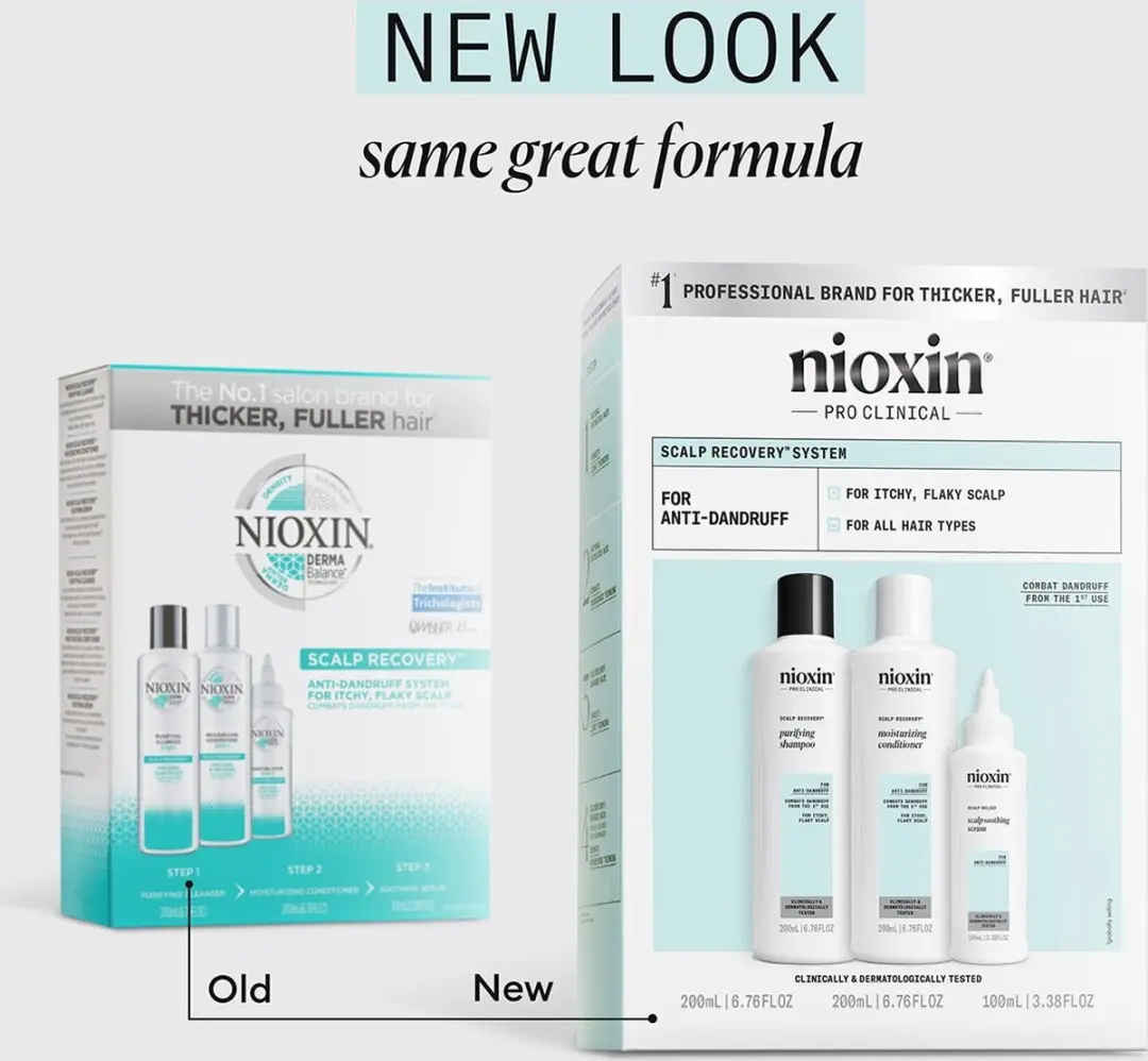 Nioxin Scalp Recovery Anti-Dandruff Kit 500ml