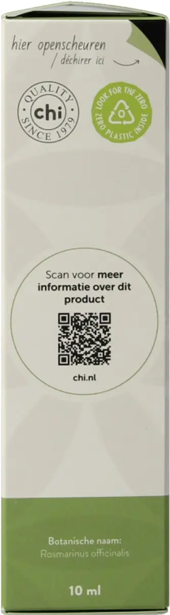 Chi Natural Life Rozemarijn Etherische Olie 10ml - afbeelding 6 van 6