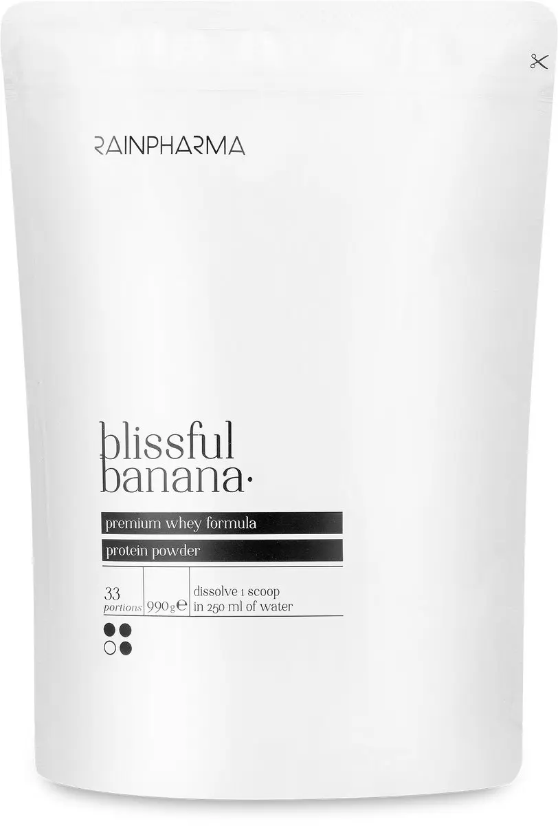 RainPharma Blissful Banana Eiwitpoeder 510g