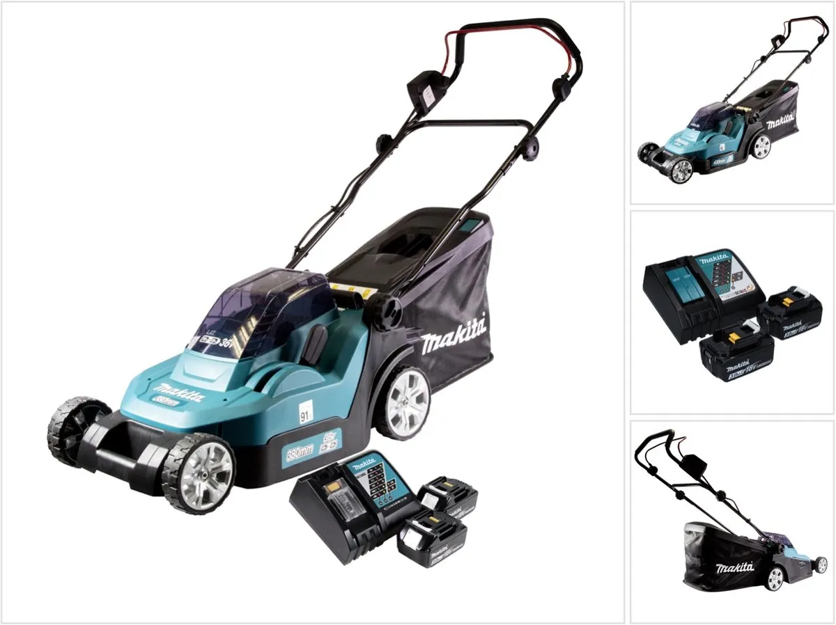 Makita DLM 432 RF2 Accu Grasmaaier 36V