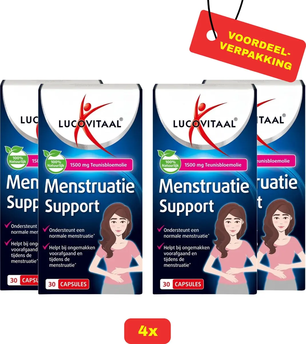 Lucovitaal Menstruatie Support