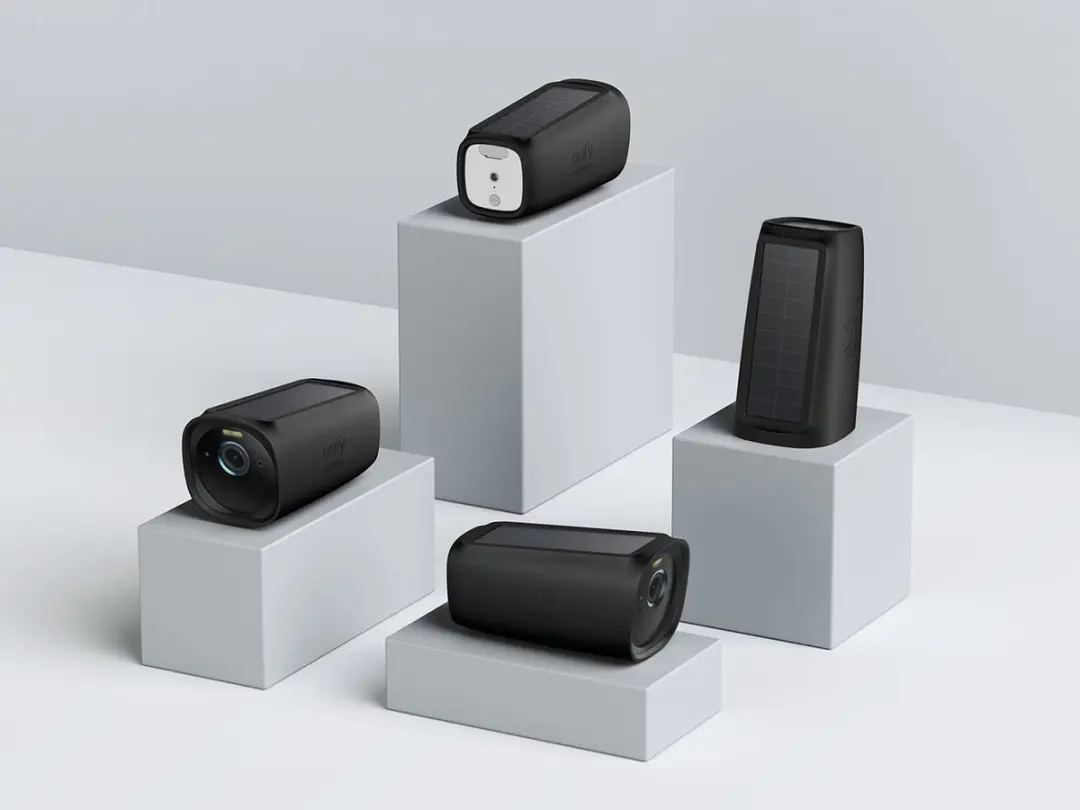 Eufy eufyCam 3 Skin T8712011 - Beschermhoes 2 Stuks - Zwart - afbeelding 6 van 6