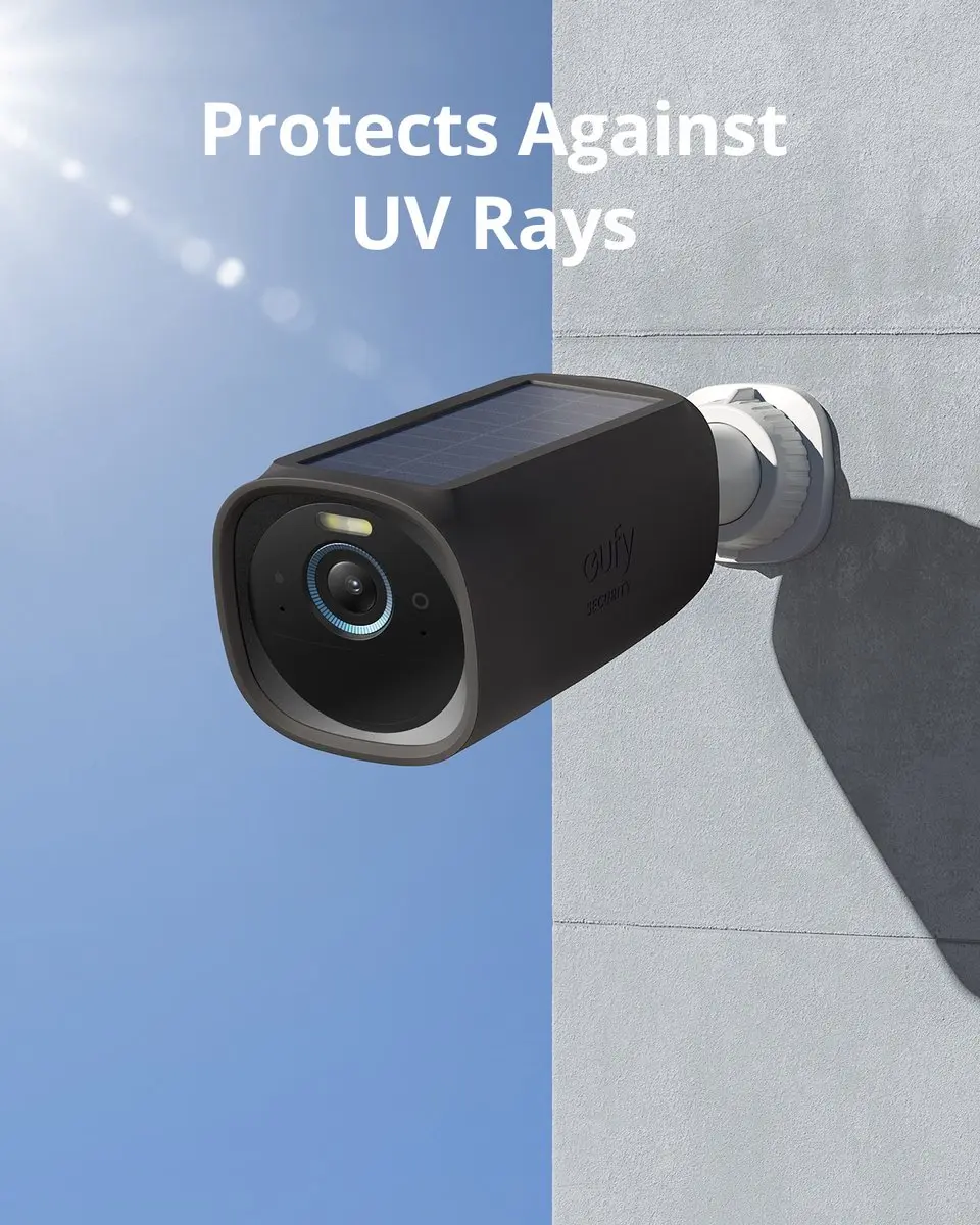 Eufy eufyCam 3 Skin T8712011 - Beschermhoes 2 Stuks - Zwart