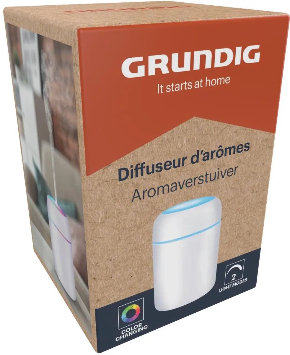 Grundig Aroma Diffuser LED 2 Modes - Wit