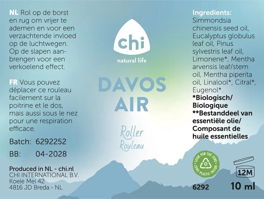 Chi Natural Life Davos Kuurolie Roller 10ml
