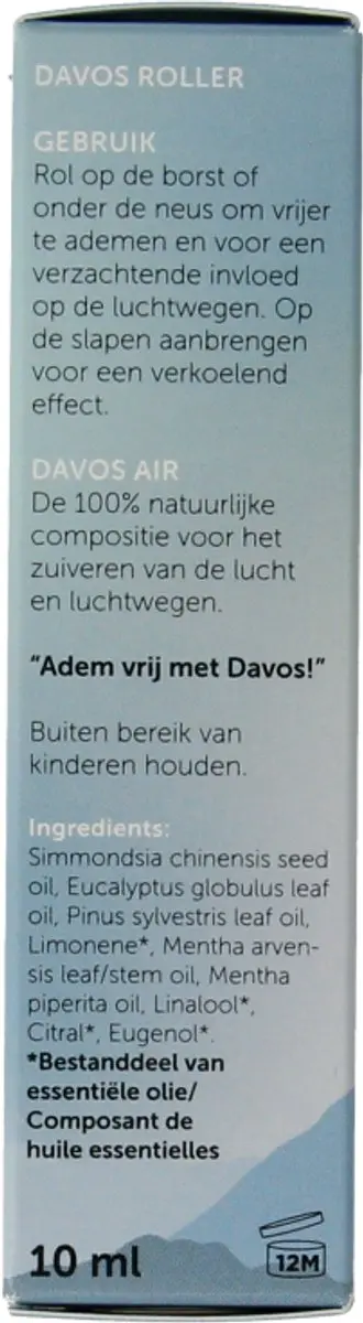 Chi Natural Life Davos Kuurolie Roller 10ml