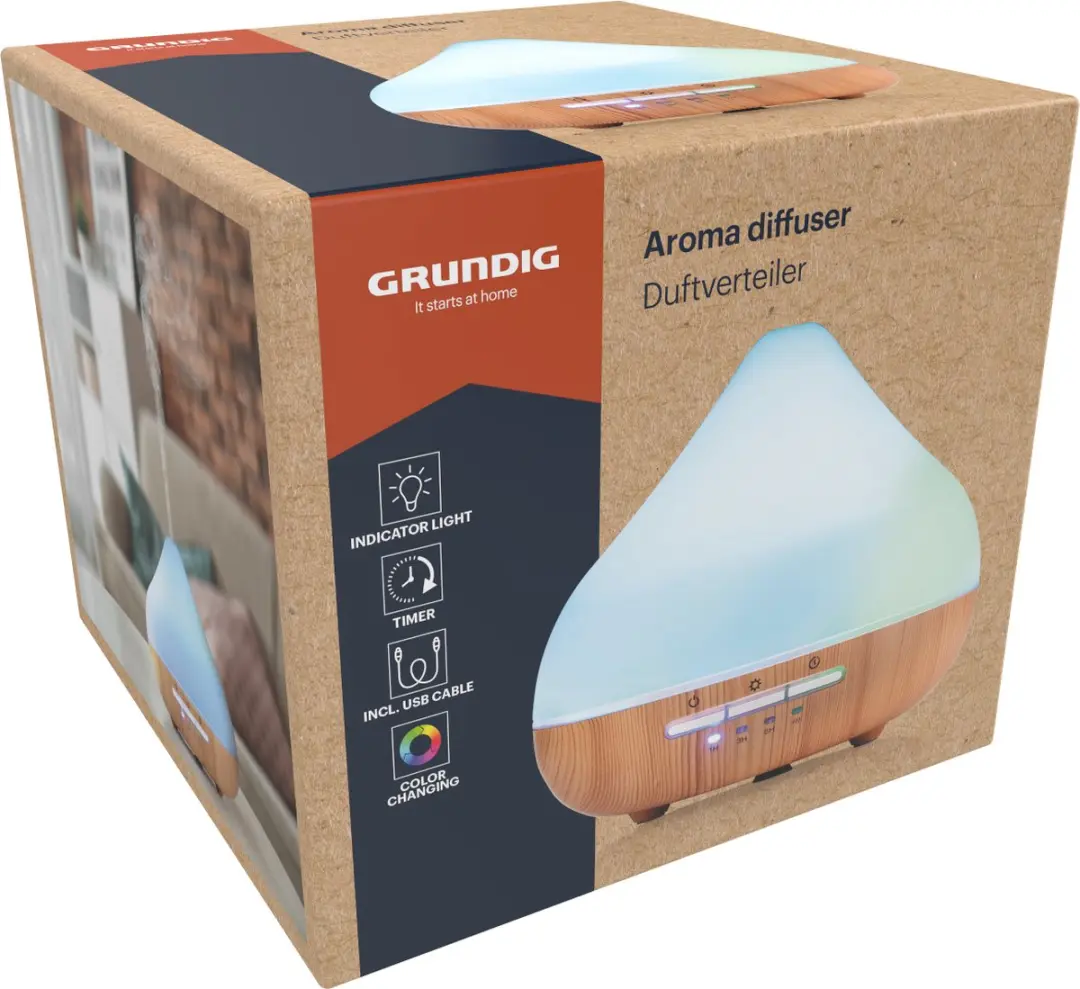 Grundig Aroma Diffuser 300ml - Wit