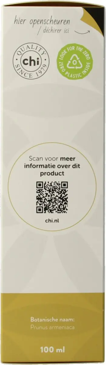 Chi Natural Life Abrikozenpit Etherische Olie 100ml
