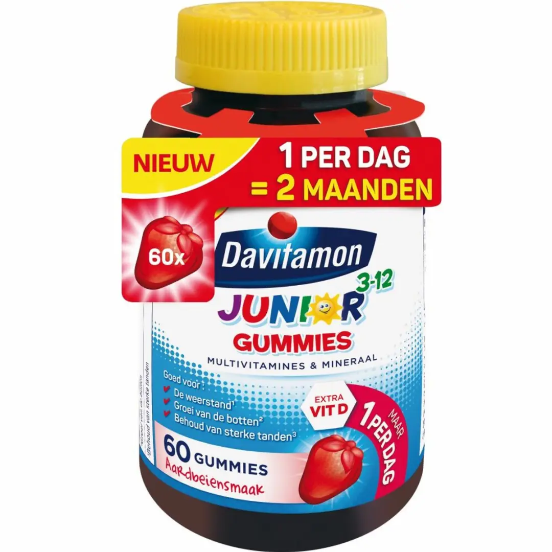 Davitamon Junior Gummies 3-12 jaar