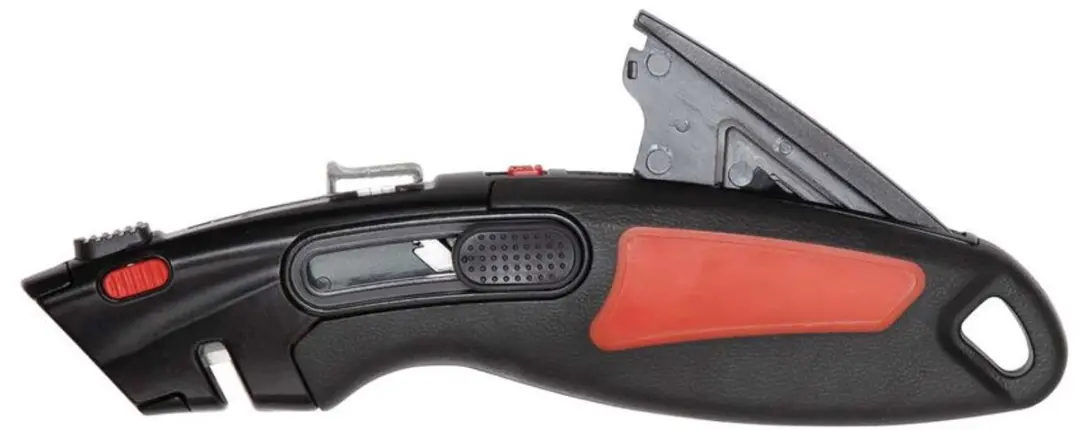 MAUL MAULwork Veiligheidsmes 17,5cm - Zink/Rubber - Zwart