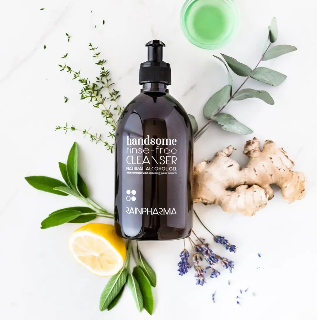 RainPharma Handsome Rinse-Free Cleanser 500ml Handgel