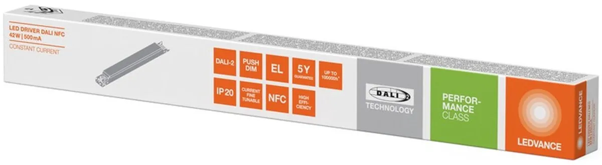 LEDVANCE LED Driver DALI NFC Performance 42/100-500/220 L