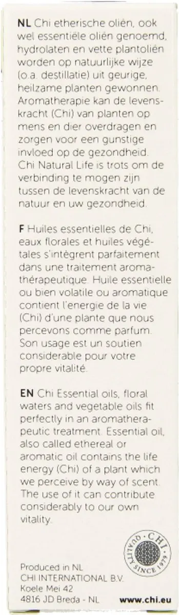 Chi Natural Life Tuberose 1ml - Aromadiffuserolie