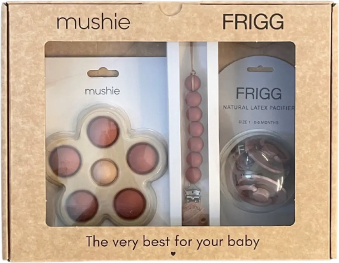 Mushie Frigg Giftbox Set