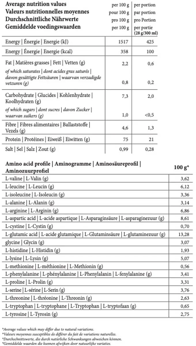RainPharma Vegan Matcha Mango Eiwitpoeder 422g - 15 Porties