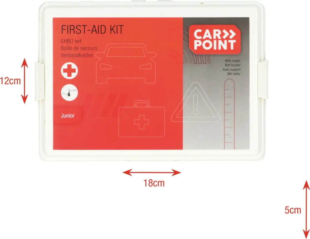 Carpoint Junior EHBO Koffer - 31 Stuks