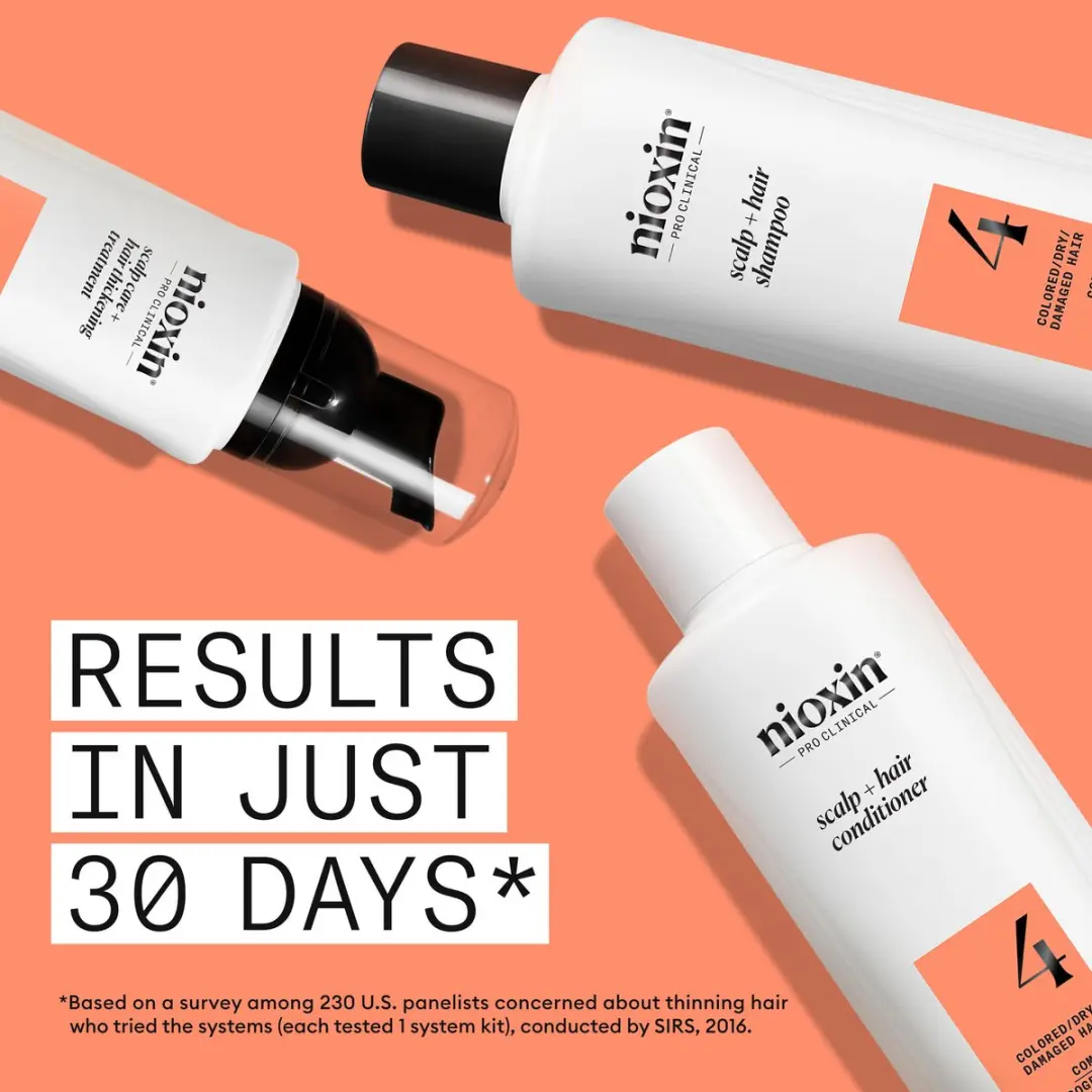Nioxin System 4 Trial Kit - Gekleurd Haar 340ml