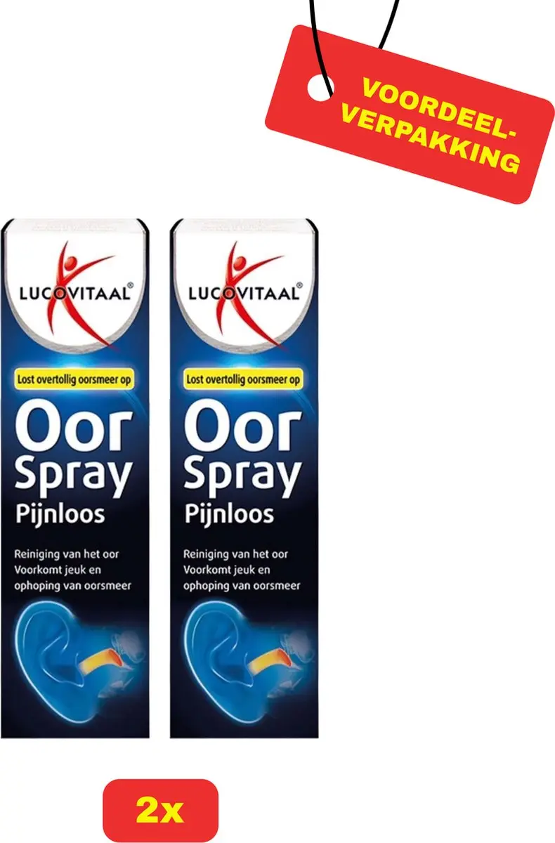 Lucovitaal Oorspray Pijnloos