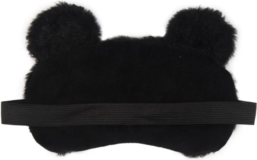 Disney Mickey Mouse Slaapmasker - Zwart/Wit - afbeelding 3 van 4