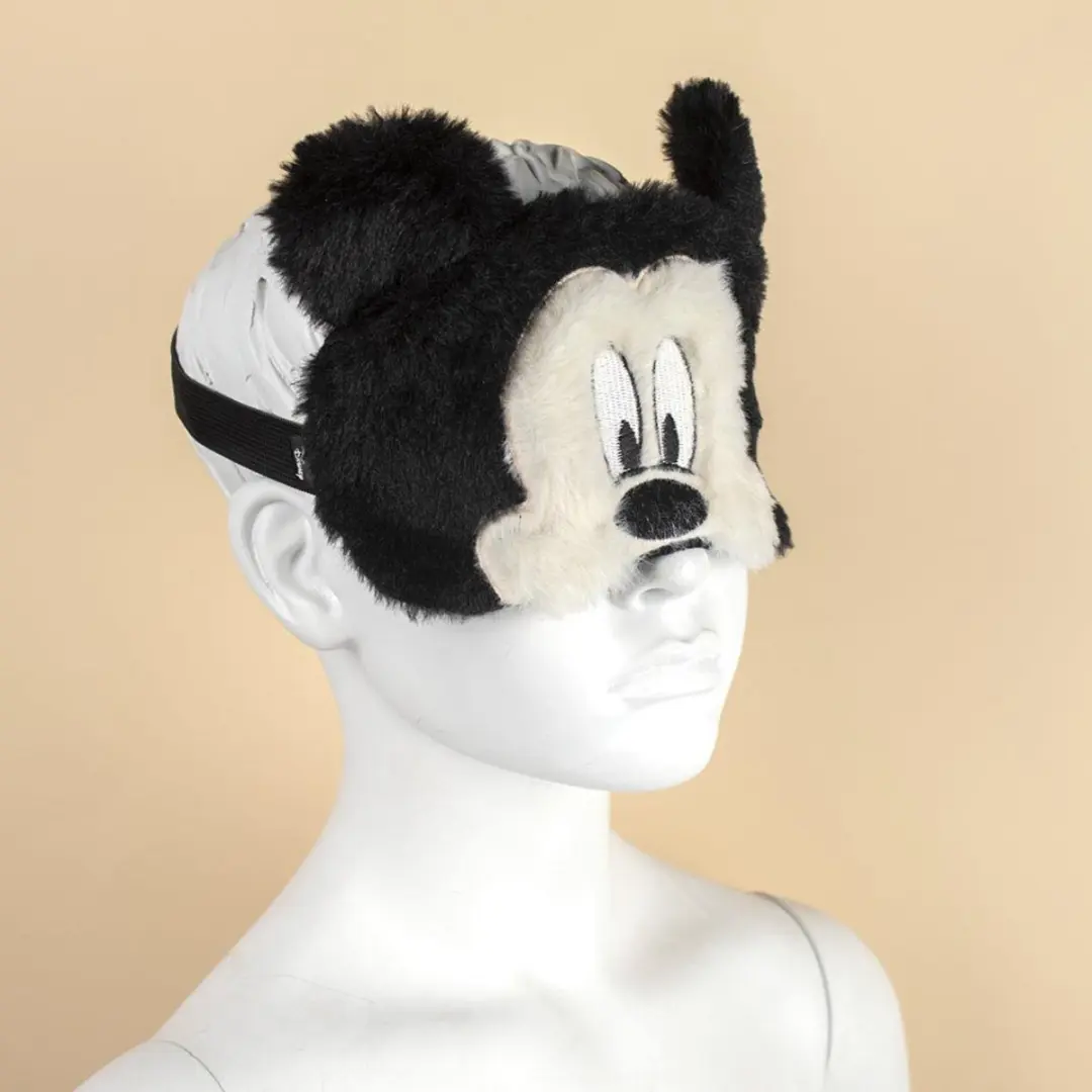 Disney Mickey Mouse Slaapmasker - Zwart/Wit - afbeelding 2 van 4