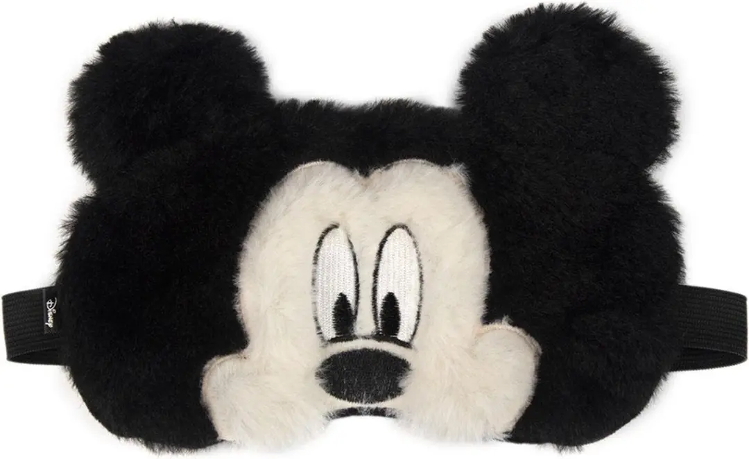 Disney Mickey Mouse Slaapmasker - Zwart/Wit - afbeelding 4 van 4