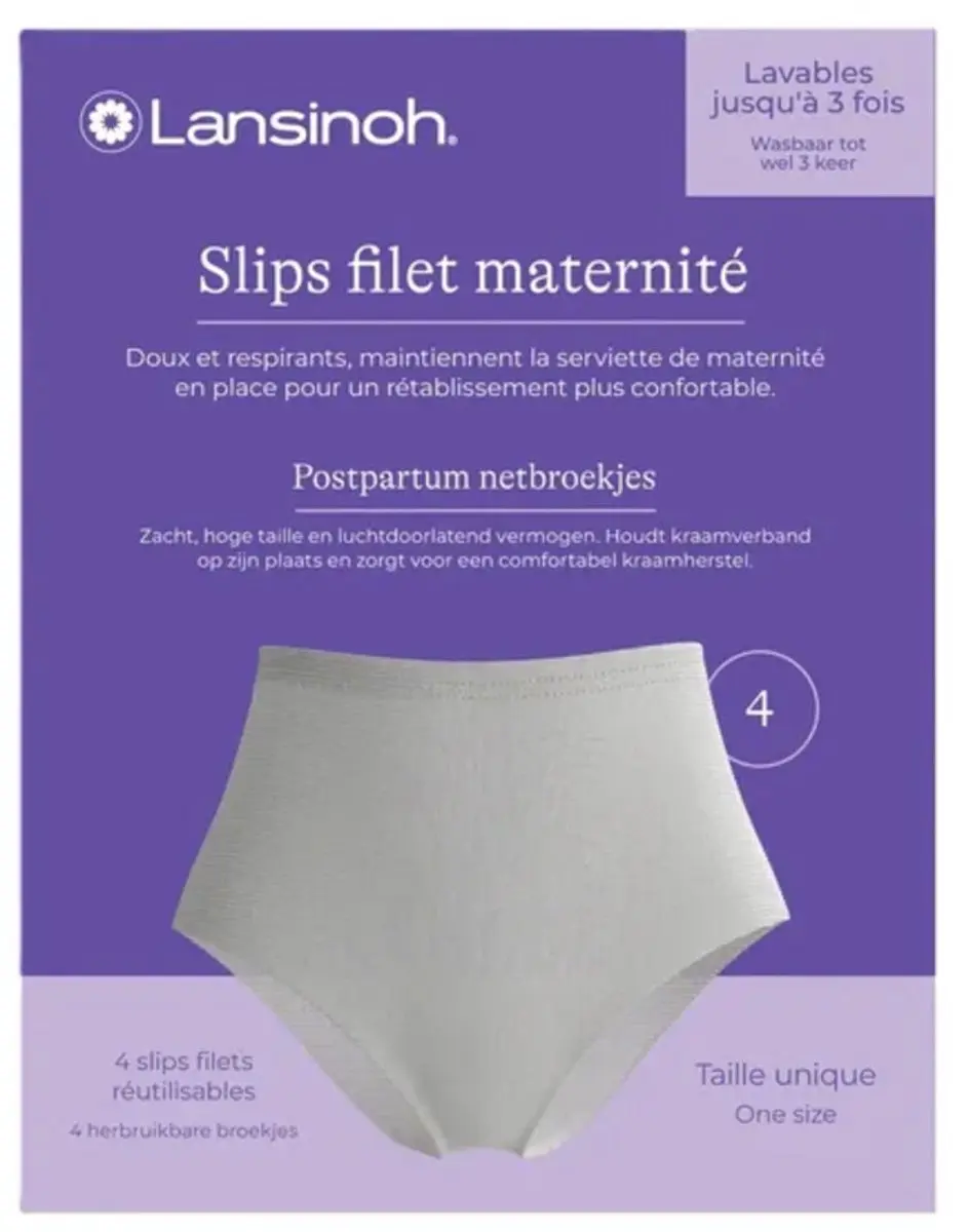 Lansinoh Postpartum Netbroekje - 4 Stuks - afbeelding 6 van 6