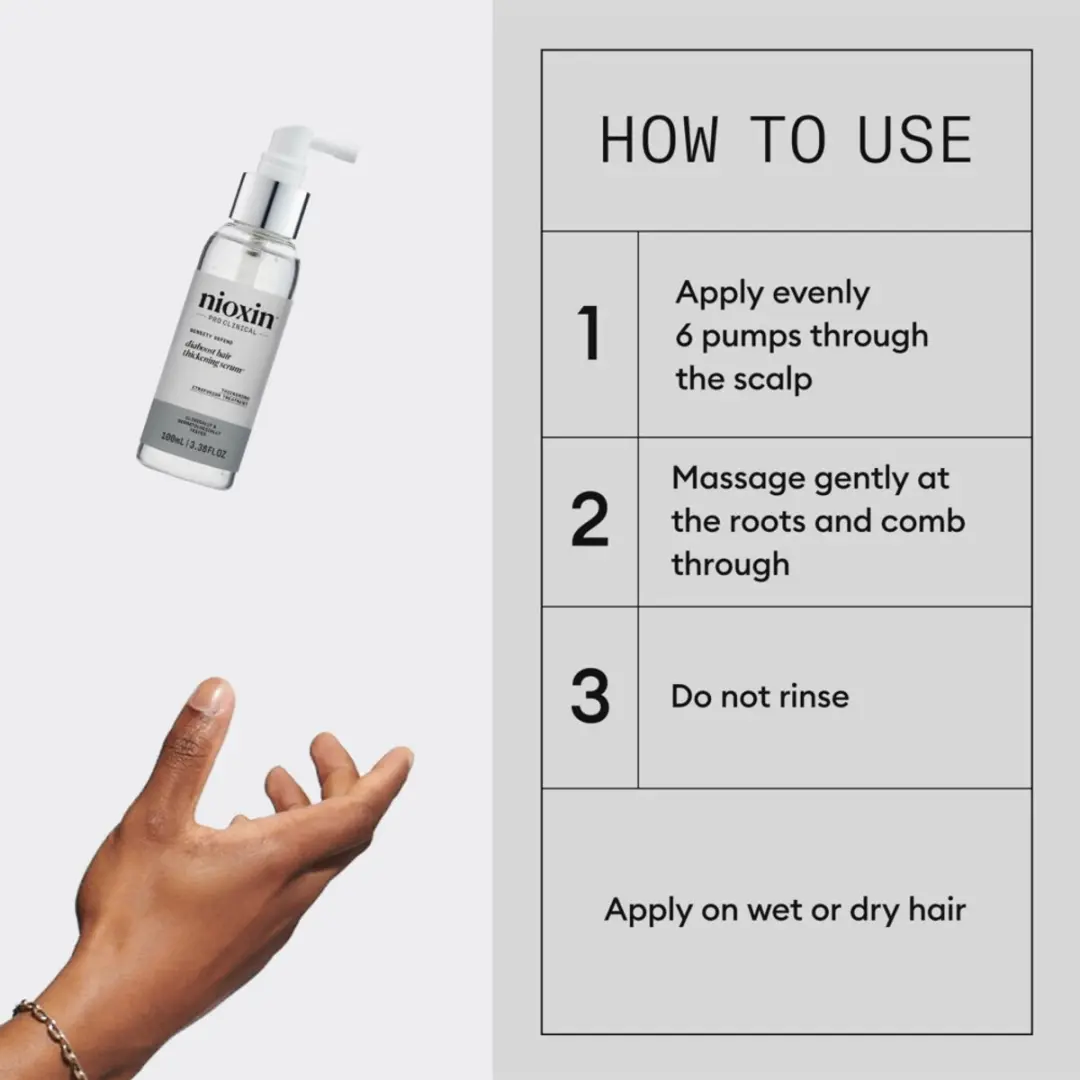Nioxin Diaboost Hair Thickening Serum 100ml
