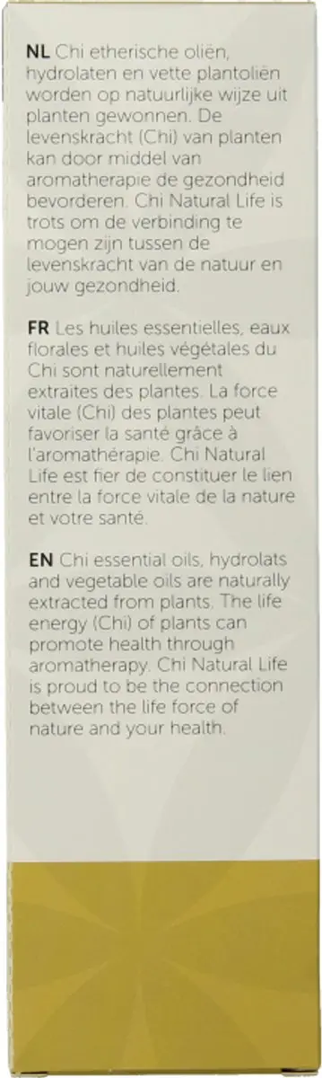 Chi Natural Life Hazelnoot Etherische Olie 100ml