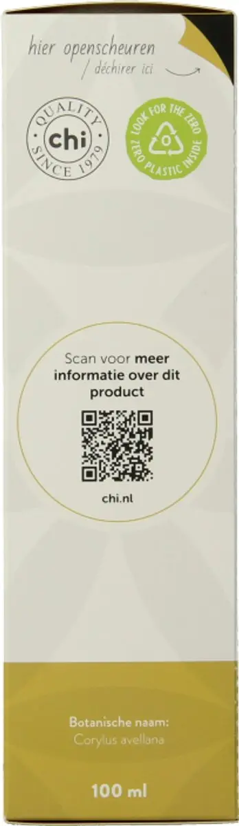 Chi Natural Life Hazelnoot Etherische Olie 100ml - afbeelding 6 van 6