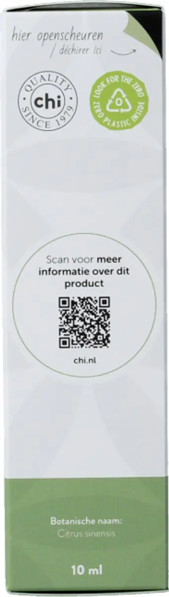 Chi Natural Life Sinaasappel Rode Eko Etherische Olie 10ml