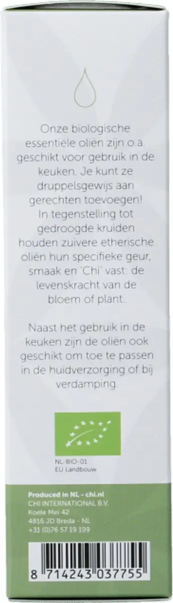 Chi Natural Life Sinaasappel Rode Eko Etherische Olie 10ml