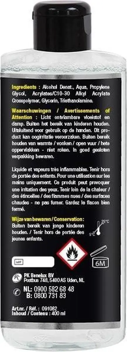 Lucovitaal Handgel Hygiënisch 400ml