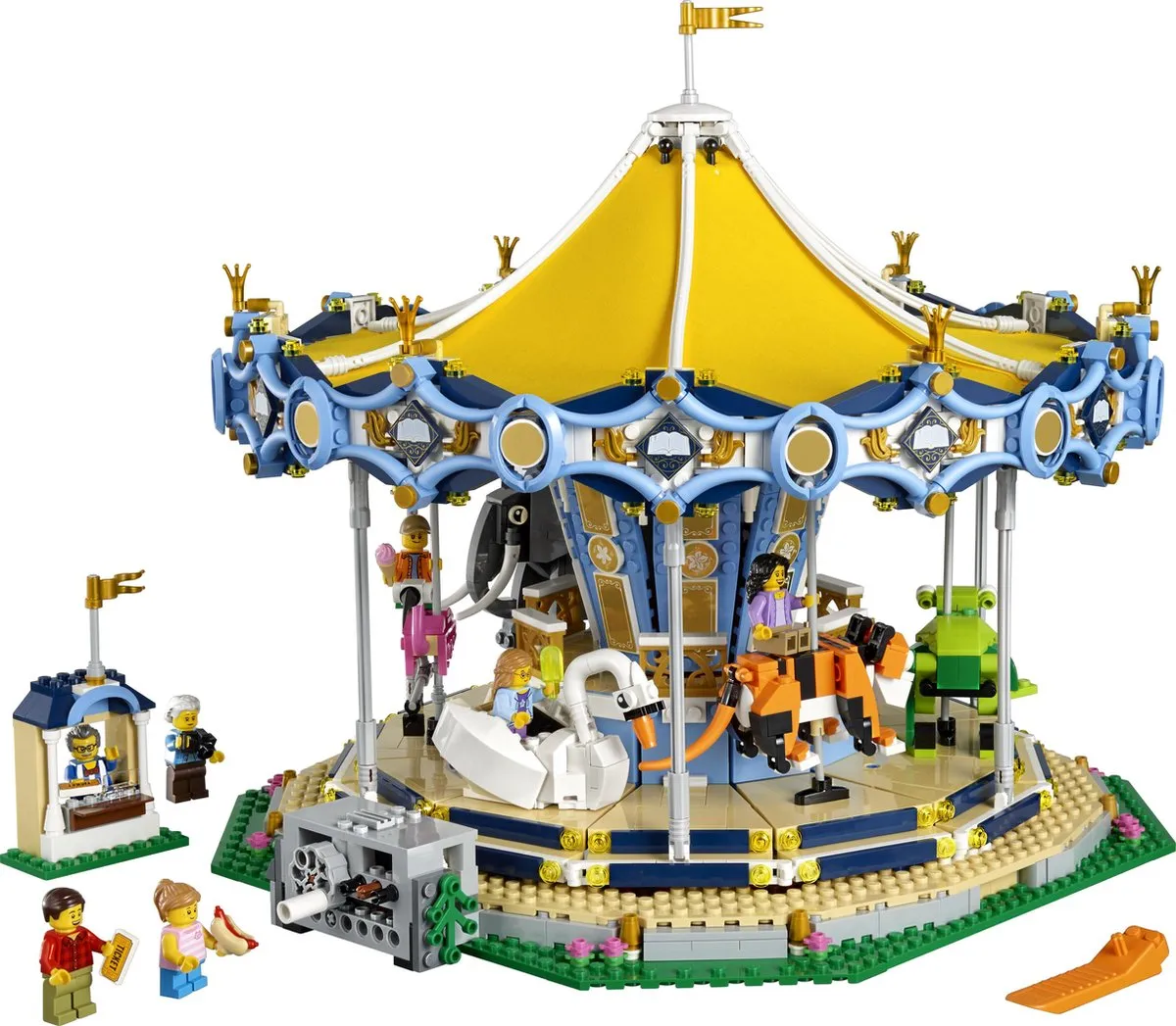 LEGO Creator Expert Carousel 10257 - 2670 Stukken - 7 Minifiguren