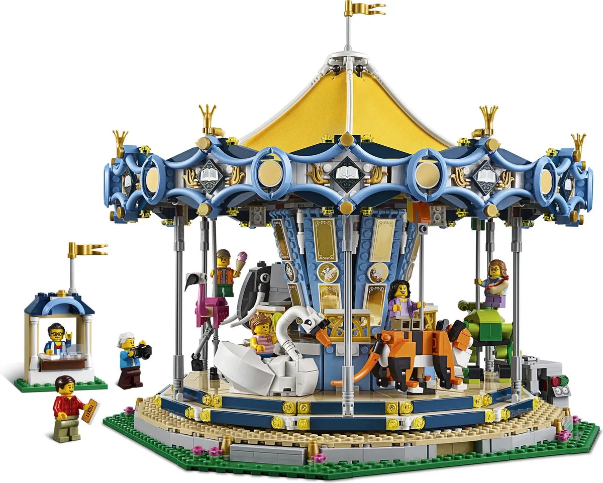 LEGO Creator Expert Carousel 10257 - 2670 Stukken - 7 Minifiguren - afbeelding 6 van 6