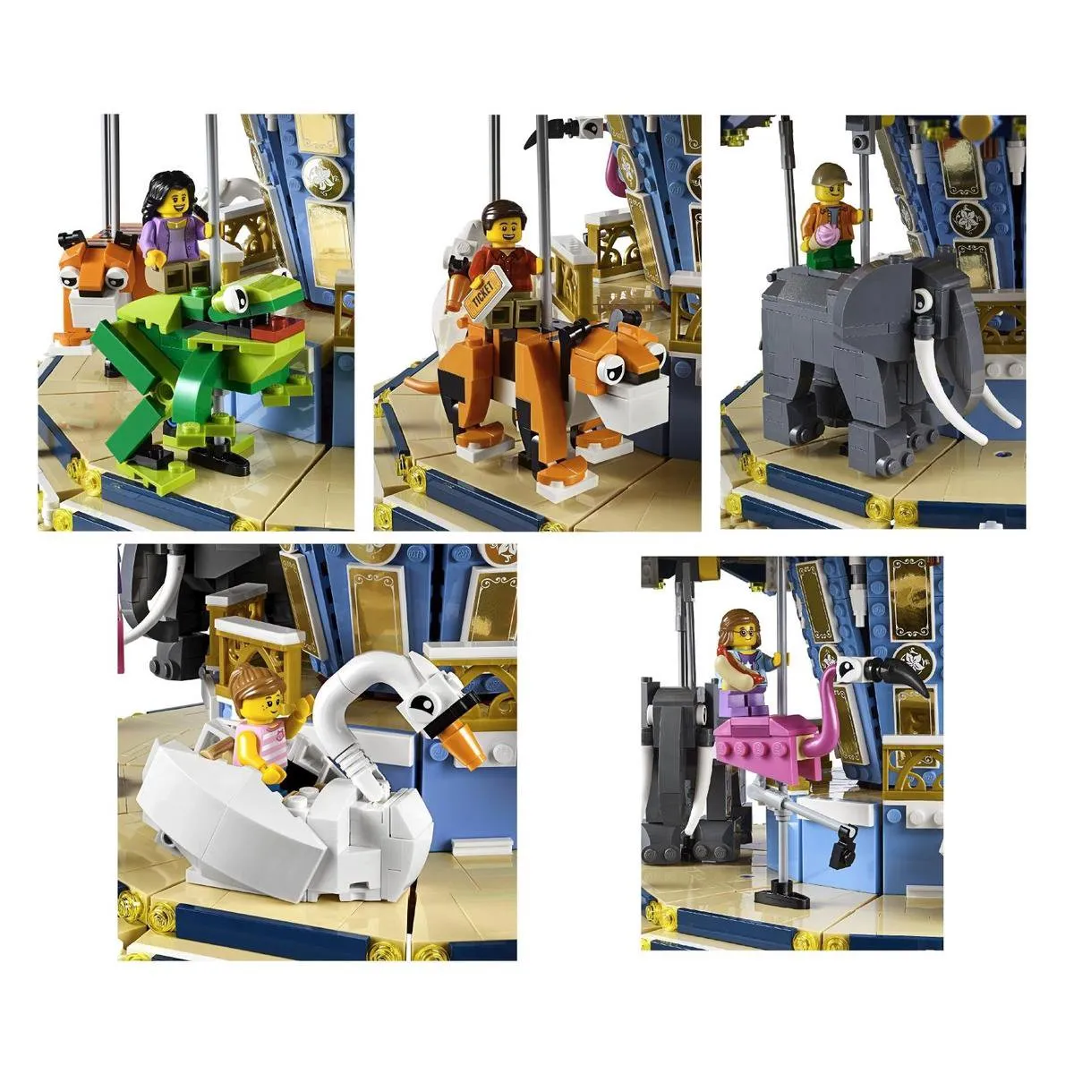 LEGO Creator Expert Carousel 10257 - 2670 Stukken - 7 Minifiguren