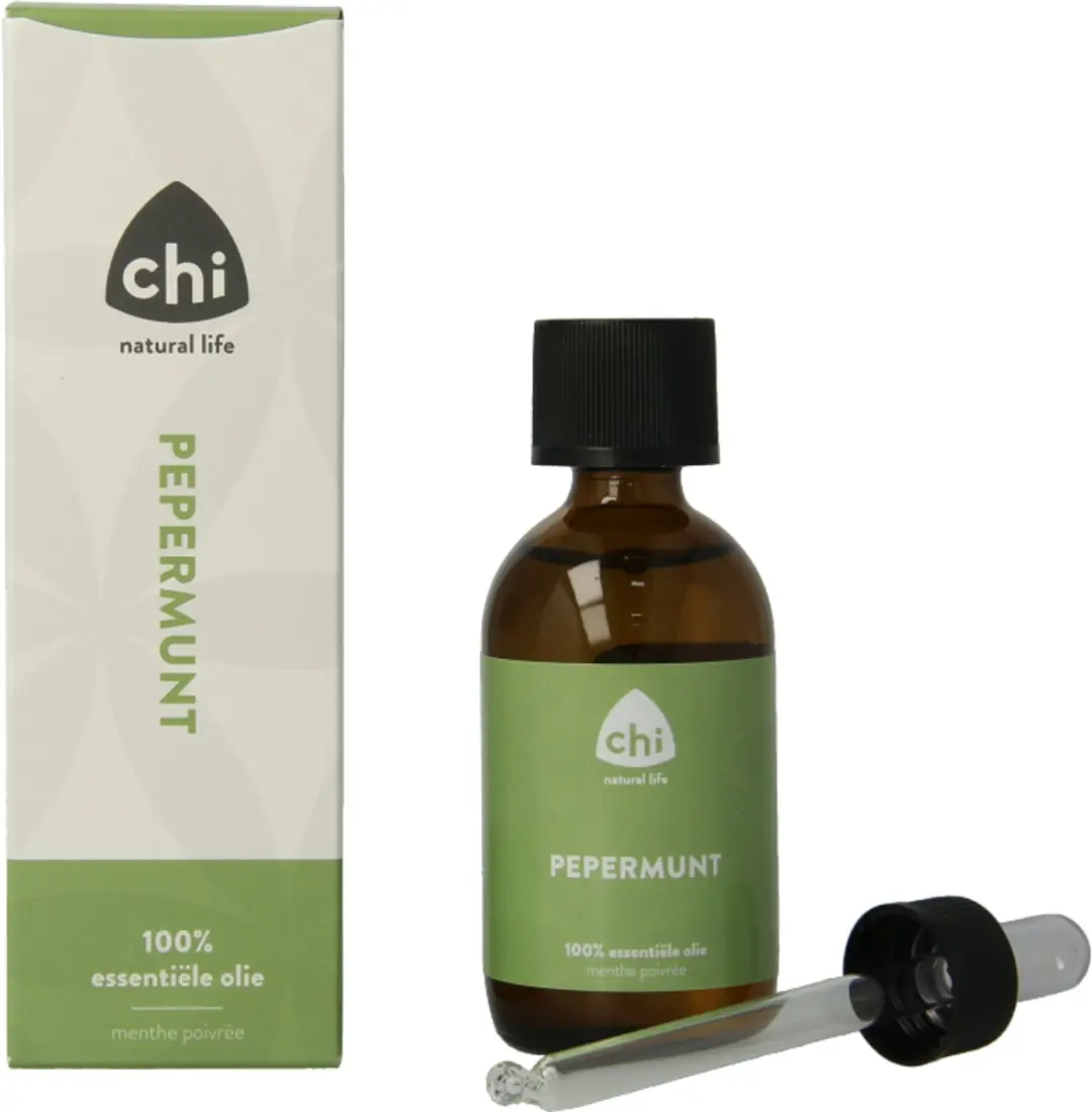 Chi Natural Life Pepermunt Etherische Olie 50ml - afbeelding 6 van 6