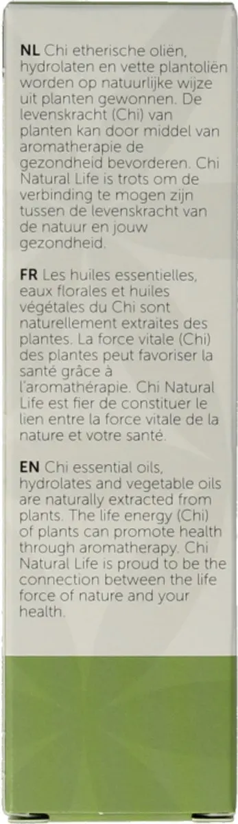 Chi Natural Life Limoen Zoet Bio Essentiële Olie 10ml