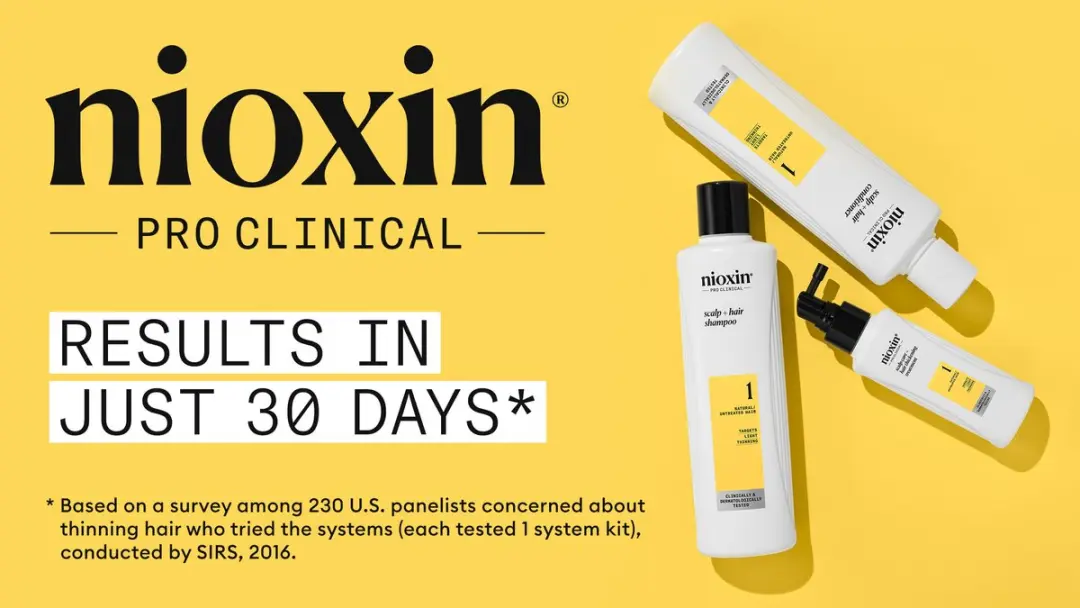 Nioxin System 1 Trial Kit - 350ml - Shampoo/Conditioner/Versteviger