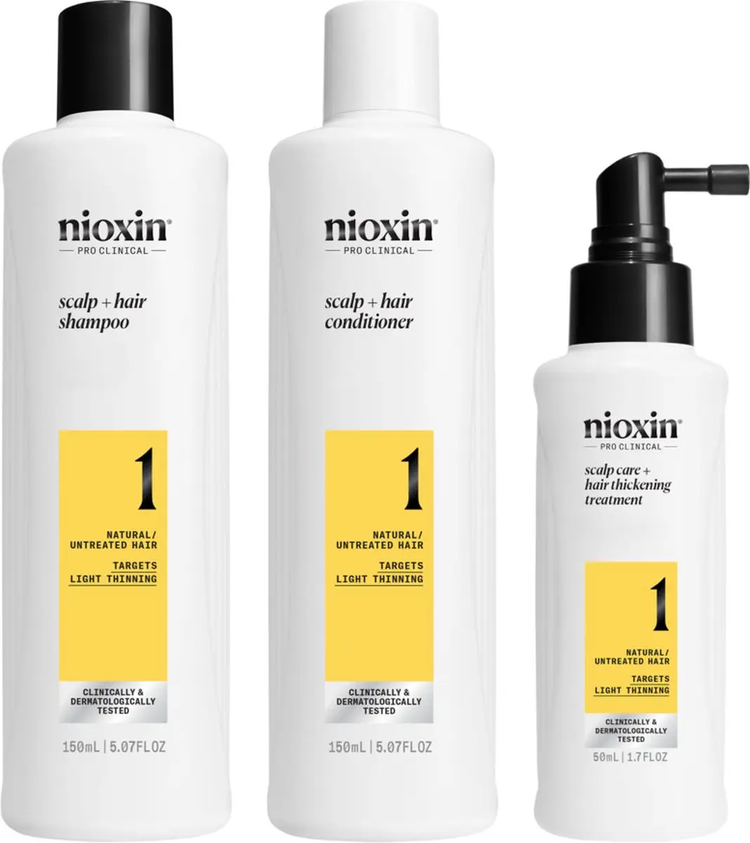 Nioxin System 1 Trial Kit