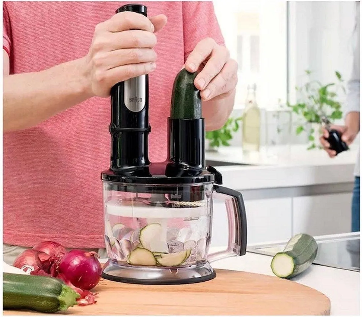 Braun MultiQuick 7X MQ 7075X Staafmixer 1000W - Zwart
